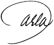 Carla's Signature