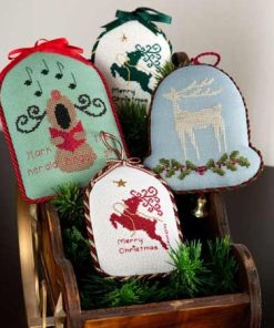 3 Christmas Reindeer Ornaments