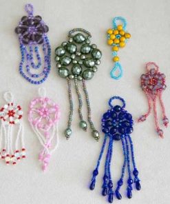 Beaded Medallion Ornaments