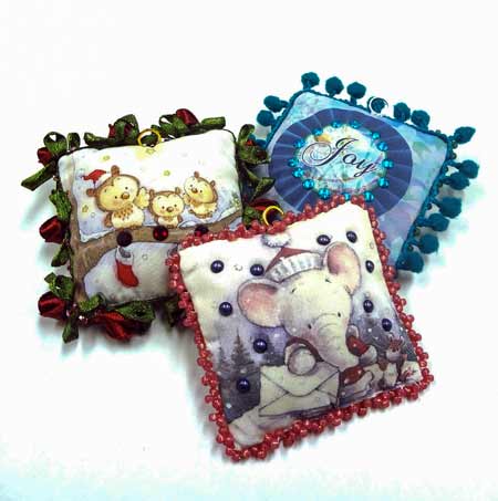Christmas Poufs