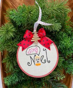 Cute as a Hoop-la! Ornament 1