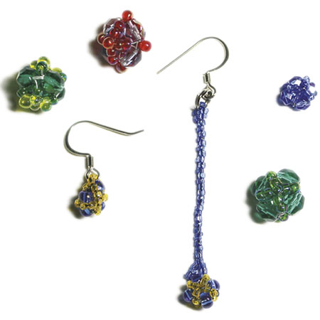 Fun & Fast Beaded Bead Earrings