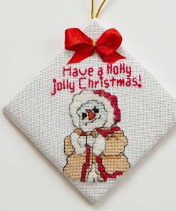 Holly Jolly Ornament