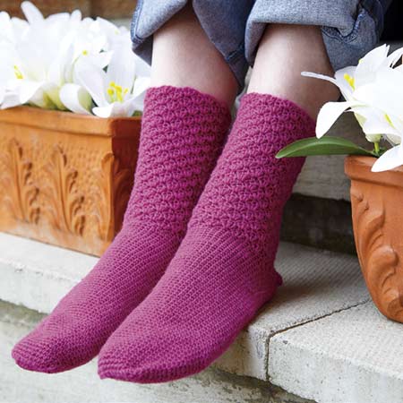 Pink Delight toe-up Socks - ANPTmag