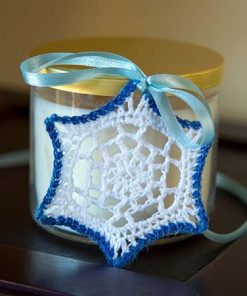 ‘V’ Stitch Snowflake Ornament