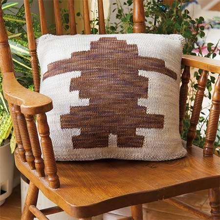 Inukshuk Reversible Cushion - front