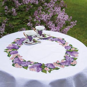 Lilac Lovely Table Topper
