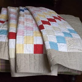 Living in Linen quilt