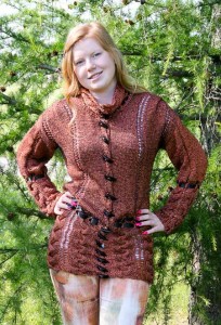 Mountain Joy Cardigan front view Mountain Joy Cardigan front view