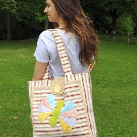 Flutterby Summer Tote