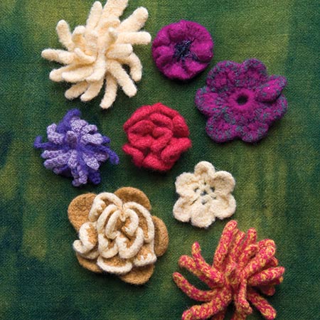 Felted Flowers