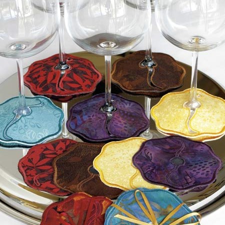 Zany Wine Coasters