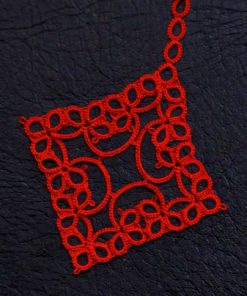 Charming Tatted Bookmark detail 2