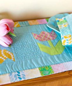 Spring Garden Path Table Runner