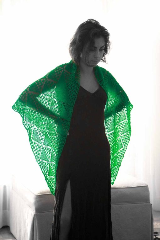Crystal Lattice Shawl