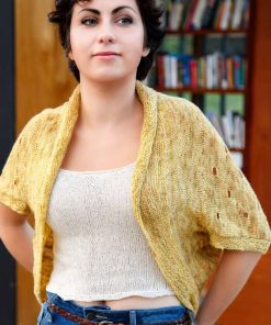 Swiss Cheese Shrug Pattern - Fall 2016