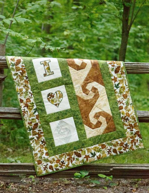 I Love to Quilt Pattern - Fall 2016