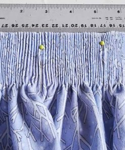 Fabric ratios for smocking and other applications