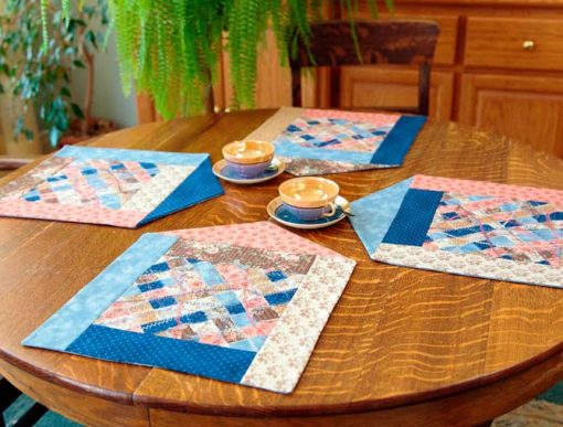 Scrappy House Placemats Pattern