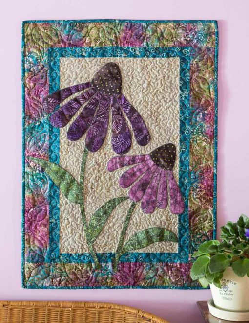 Purple Coneflowers Banner