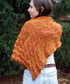 Allegra sunset shawl