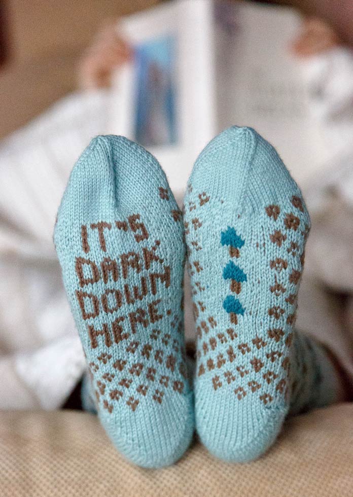 Dark Mushrooms Socks