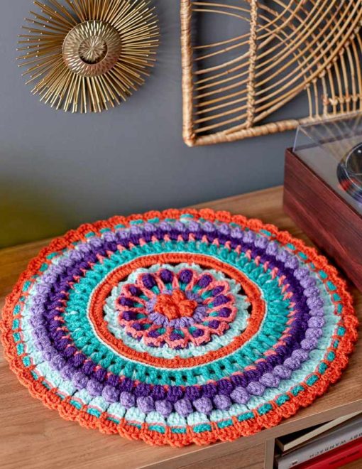 Mandala With Love Table Mat