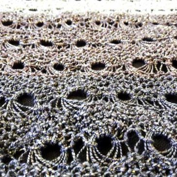 Design your own knitted lace tank top