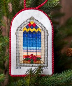 Christmas Arched Window