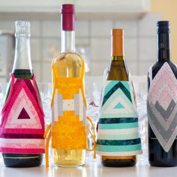 Wine Bottle Aprons and Ornaments