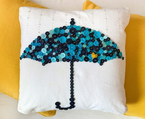 Raindrops Won’t Fall on My Head! Cushion