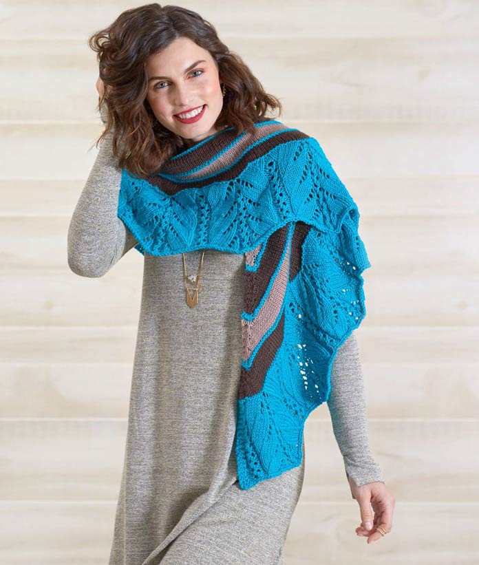 Comfort Crescent Shawl