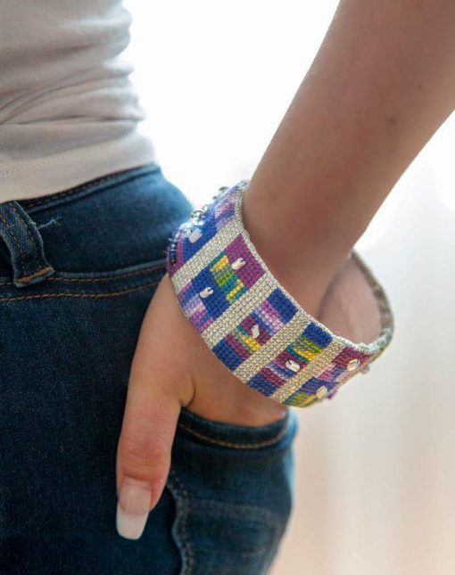 Paper Tube Bracelet Pattern