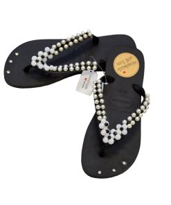 Beaded Designer Flip Flops