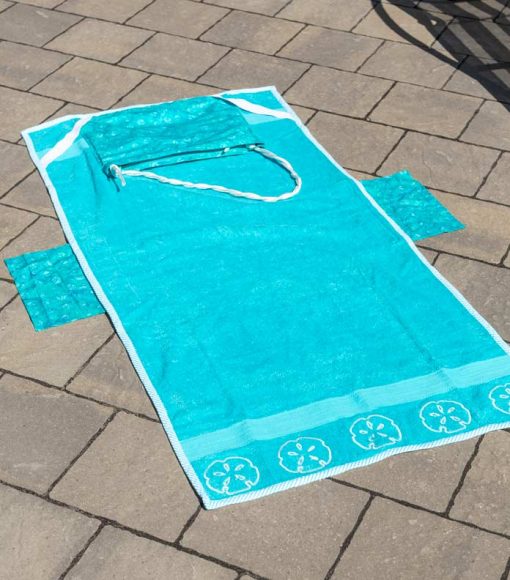 Lounging on the Beach Towel