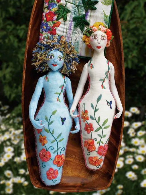 Spring Bliss Doll & Book Cover