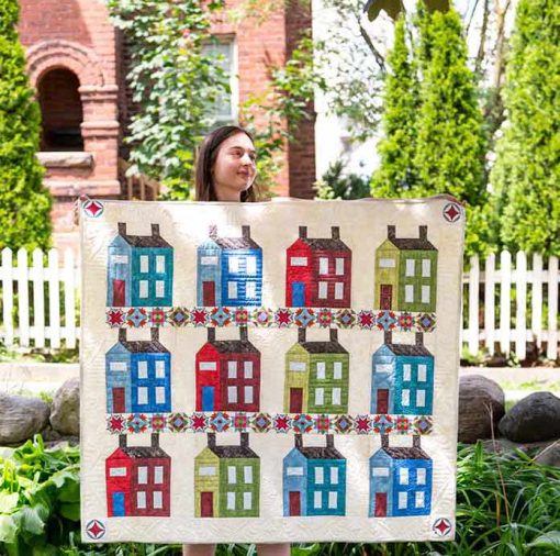 Maritime Houses Quilt Pattern