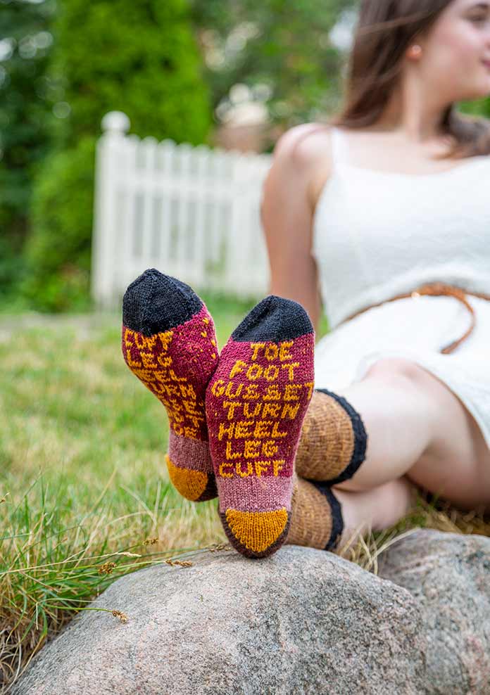 T is for TURN socks