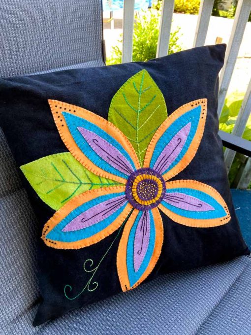 Floral Fancy Cushion Cover