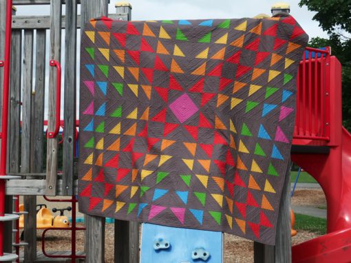 I LOVE colour! quilt