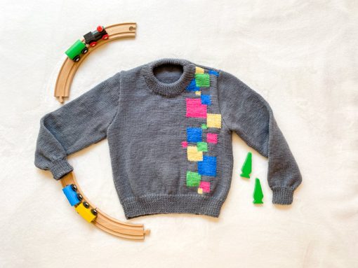 Poppin' Blocks Sweater