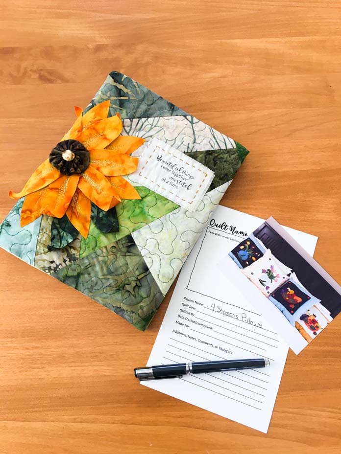 Beautiful Quilt Journal