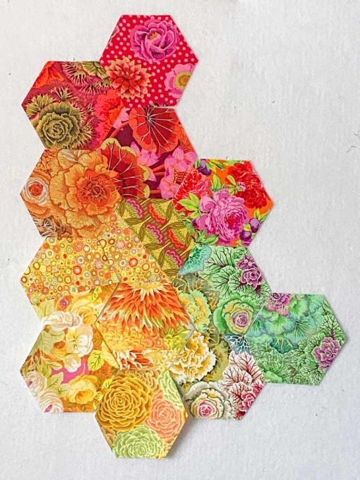 Making Hexagon Quilt Blocks by Machine - Image 2
