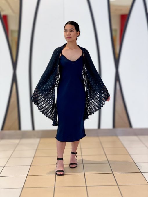 Midnight over Blue Mountain Shawl - Image 3