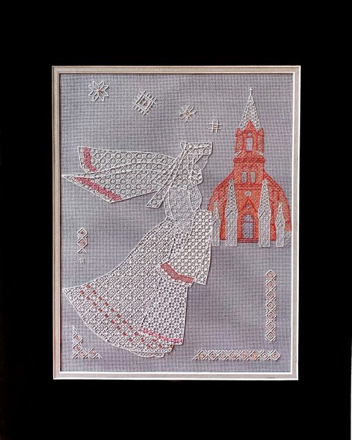 Namitka, All Stars Are in Our Hands Embroidered Wall Art