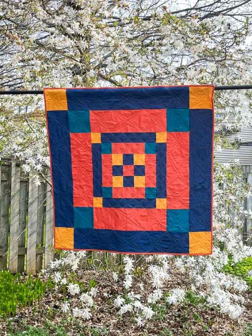 The Modern Antique Tile Block Quilt