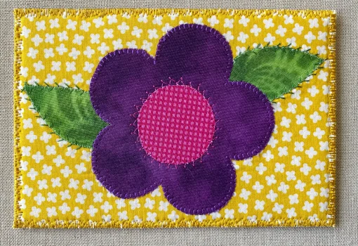 A Fabric Art Postcard Tutorial - Image 5