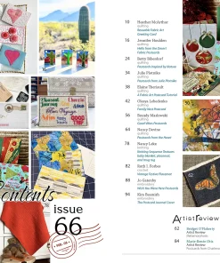 A Needle Pulling Thread Issue 66 Table of Contents