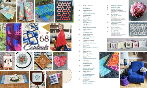 A Needle Pulling Thread Issue 68 Table of Contents