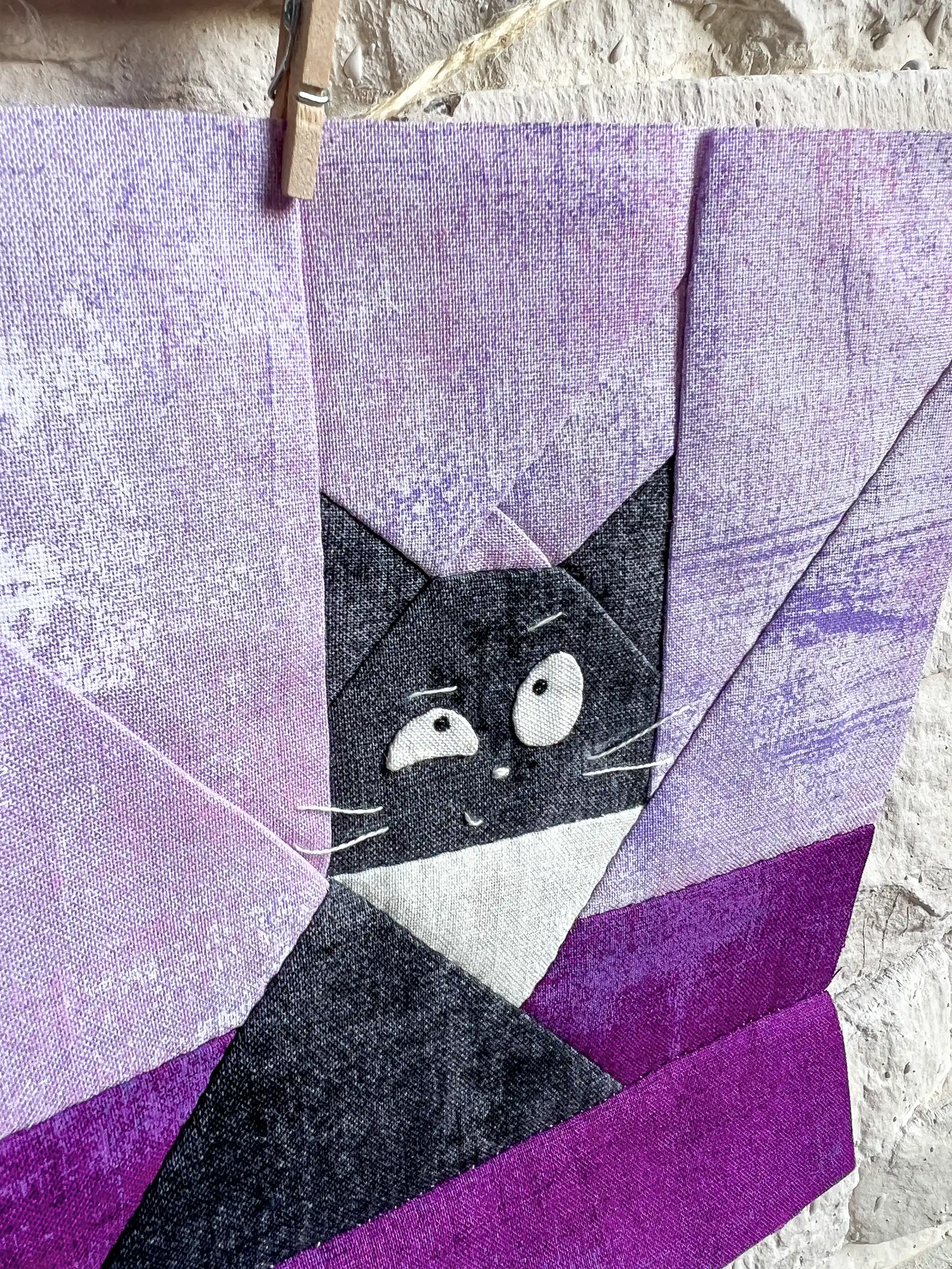 20 Faces of Whiskers Quilt Block Sampler - Image 6